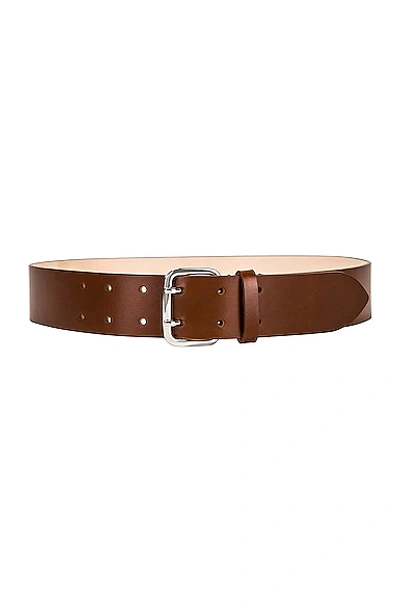 Dehanche Hutch Belt In Camel & Silver