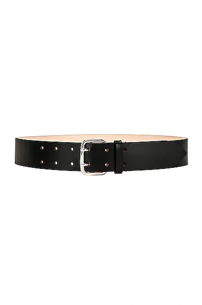 Dehanche Hutch Belt In Black & Silver