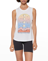 SPIRITUAL GANGSTER STAY WILD MUSCLE TANK TOP