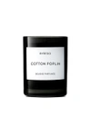 Byredo Cotton Poplin Bougie Parfumee Scented Candle, 8.5 Oz. In N,a