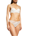 Lise Charmel Imagine La Beaute Thong In Ivory In White
