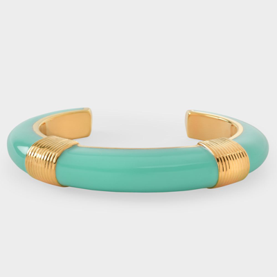 Aurelie Bidermann N Katt Cuff Bracelet In Blue