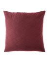 Tl At Home Gavin Bordeaux European Sham In Bordeaux