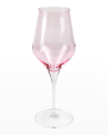 Vietri Contessa Pink Water Glass