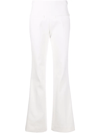 COURRÈGES CUT-OUT TAILORED FLARED TROUSERS