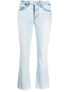 FRAME LOW-RISE CROPPED JEANS