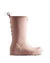 Hunter Original Play Tall Waterproof Rain Boot In Pink