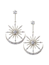 Eye Candy La The Luxe Collection Cz Nina Earrings In Brass