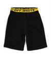 OFF-WHITE INDUSTRIAL-WAISTBAND SWEATSHORTS (4-10 YEARS)