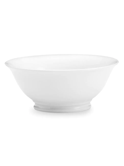 Pillivuyt 1-quart Footed Porcelain Bowl In White
