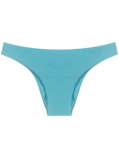 Lenny Niemeyer Low-rise Bikini Bottoms In Blue