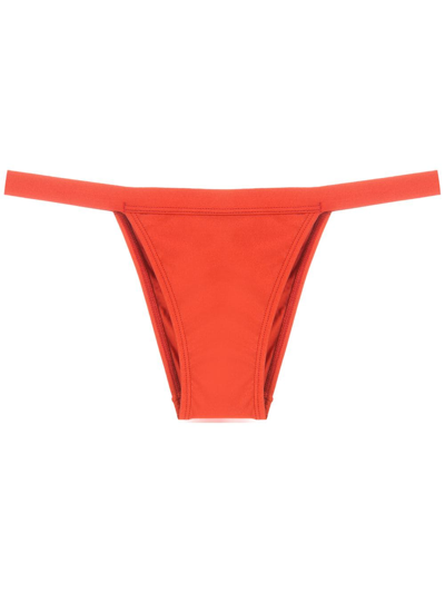 Lenny Niemeyer Brazilian-cut Bikini Bottoms In Orange