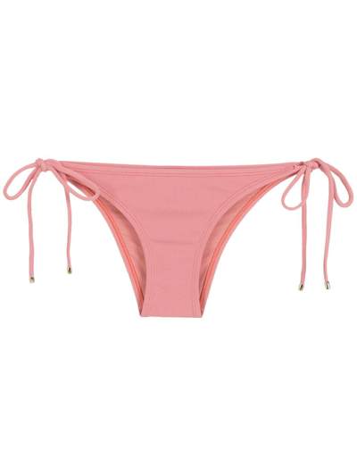 Lenny Niemeyer Side-tie Fastening Bikini Bottoms In Pink