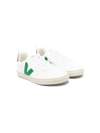 Veja Teen Low-top Lace-up Sneakers In White