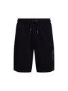 Ralph Lauren Drawstring Sweat Shorts In Black