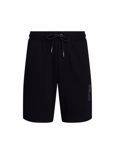 Ralph Lauren Drawstring Sweat Shorts In Black