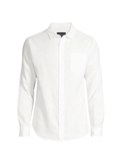 Rails Wyatt Regular Fit Button-down Shirt In White