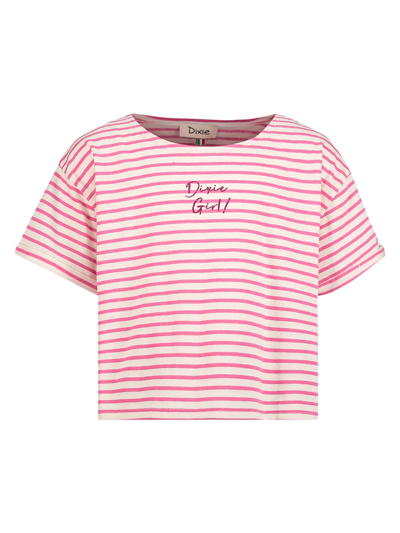 Dixie Kids T-shirt For Girls In Fuchsia
