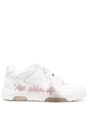 Off-white Out Of Office Leather Sneakers In White