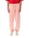 Palm Angels Logo-print Track Pants In Salmon
