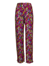 MSGM MSGM WOMANS MULTIcolour FLORAL PLEATED trousers