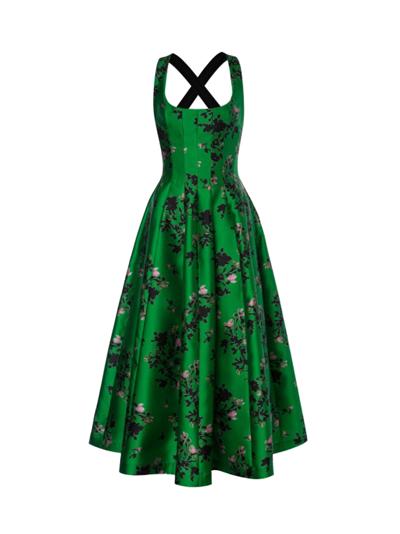 Philosophy Di Lorenzo Serafini Dress In Floral Fantasy