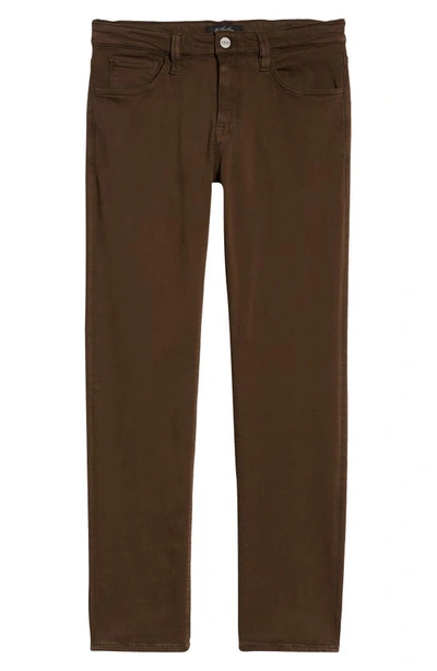 34 Heritage Courage Straight Leg Pants In Brown Comfort