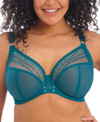 Elomi Matilda Full Figure Matilda Underwire Bra El8900, Online Only In Blue Star