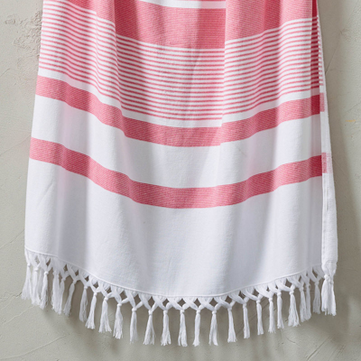 Frontgate Resort Turkish Beach Towel In Black