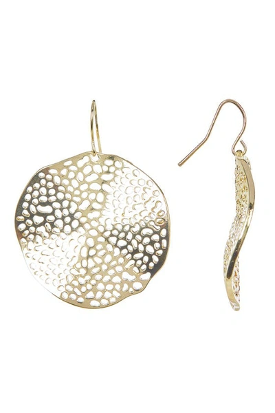 Olivia Welles Catching Light Earrings In Gold