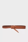 49 Square Miles Asymmetrical Hip Belt In Brown