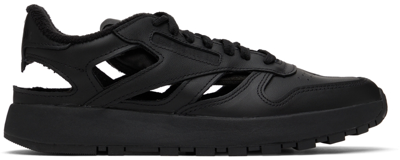 Maison Margiela Mm X Reebok Classic Tabi Decortique Low Trainers In Black