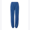 Tory Sport Tory Burch Velour Track Jogger In Blue Wash