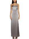 HELMUT LANG HELMUT LANG SPAGHETTI STRAP MAXI EVENING DRESS