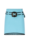 Cormio Helga Belted Knitted Mini Skirt