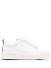 Eytys Odessa Leather Low-top Sneakers In White