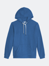 Onia Cotton-blend Jersey Hoodie In Blue
