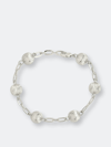 Sterling Forever Raffaella Bracelet In Grey
