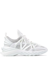 JIMMY CHOO COSMOS CRYSTAL-EMBELLISHED SNEAKERS