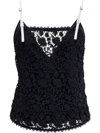 JW ANDERSON FLORAL-LACE CAMI TOP