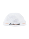 Aigner Logo-stripe Print Hat In White