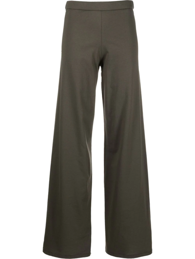 Stefano Mortari High-waist Elasticated Trousers In Night