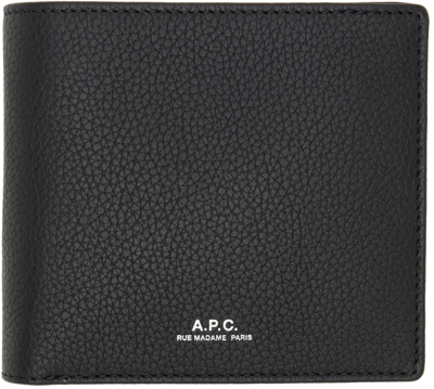 Apc Black London Wallet In Lzz Black