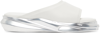 Alyx Off-white & Silver Mono Slides In Tan/silver