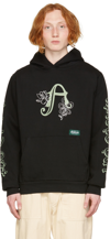 AFIELD OUT BLACK COTTON HOODIE