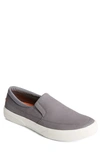 Sperry Top-sider Haylard Plushstep Slip-on Sneaker In Grey