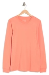 Bella Plus Canvas Sueded Airlume Long Sleeve T-shirt In Sunset