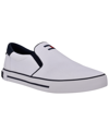 TOMMY HILFIGER MEN'S ROAKLYN SLIP ON SNEAKERS WITH FLAG LOGO MEN'S SHOES