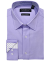 NICK GRAHAM MEN'S MODERN-FIT STRETCH SOLID WITH CONTRAST DRESS SHIRT