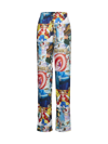 Gcds Anime-print Wide-leg Trousers In Mix